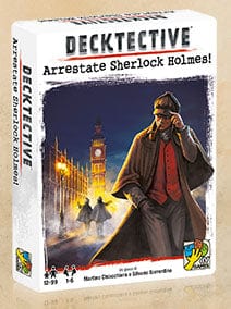 DVG (DV Giochi) Board Games > Small Box Games Decktective: Lock Up Sherlock Holmes 9788894957549 DVG5754