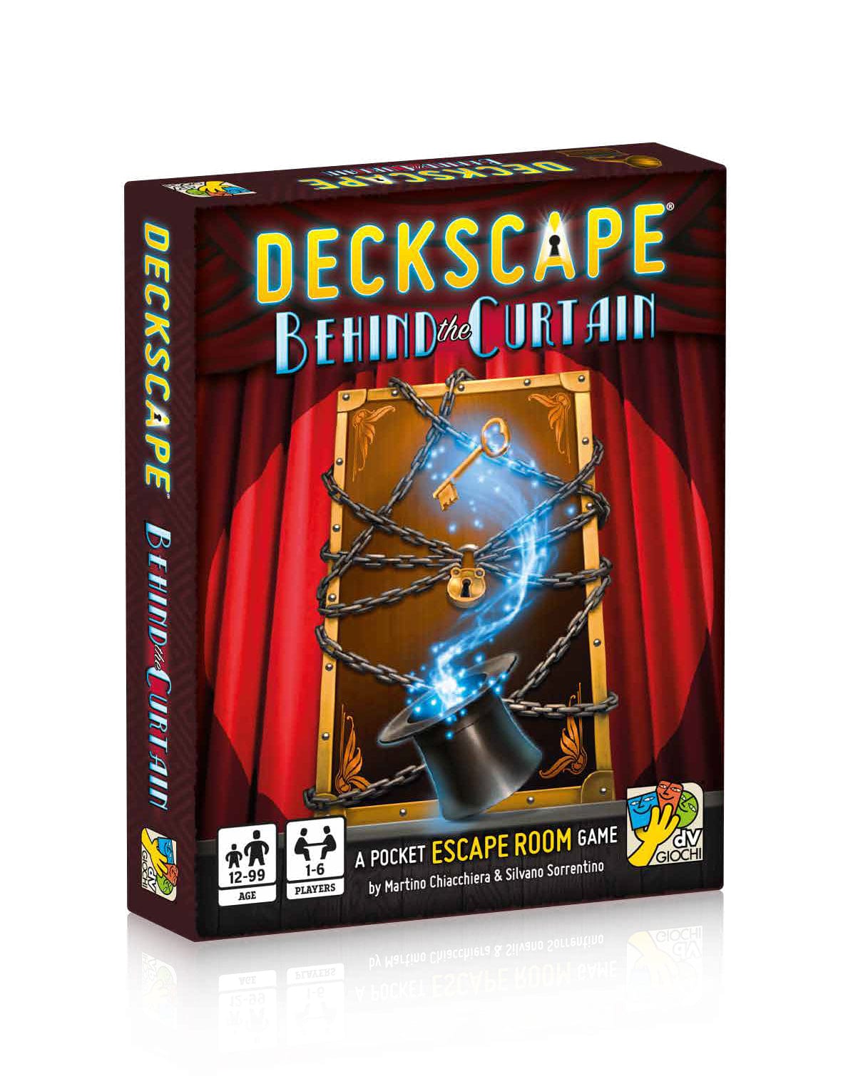 DVG (DV Giochi) Tabletop Games > Small Box Games Deckscape: Behind the Curtain 9788894957044 DVG 5704