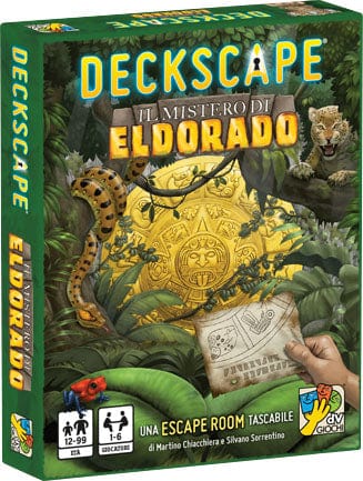 DVG (DV Giochi) Tabletop Games > Small Box Games Deckscape: The Mystery of Eldorado 9788894957020 DVG 5702