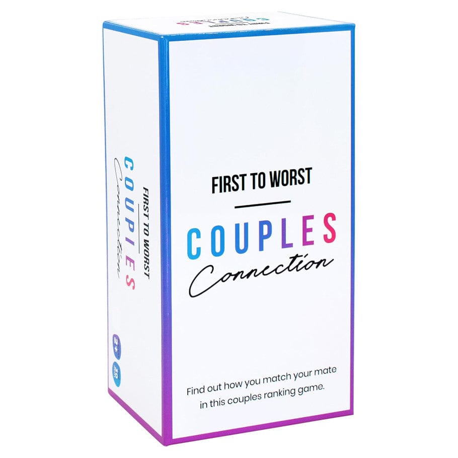 Dyce Games Board Games First to Worst: Couples Connection 850063070096 DYE1306