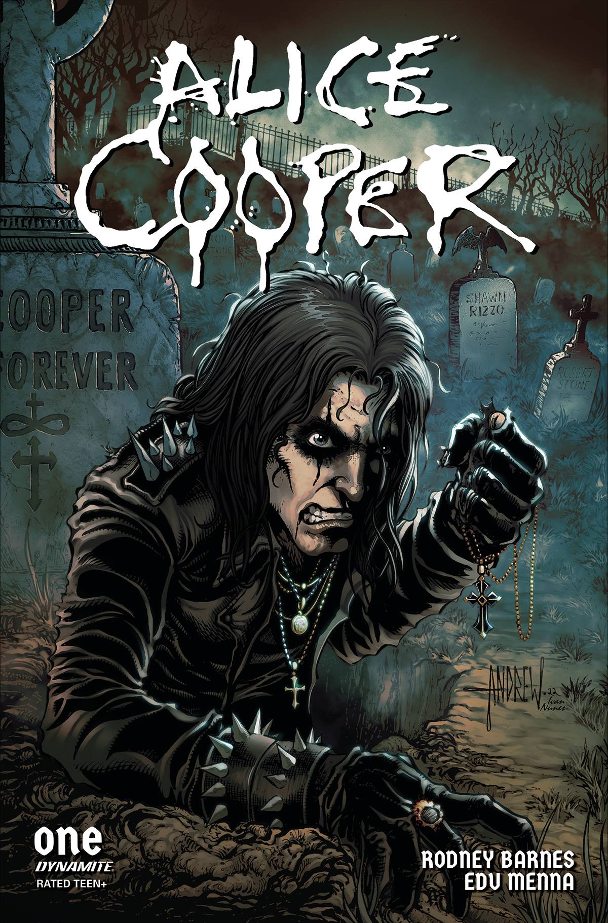 Dynamite Comic Books ALICE COOPER #1 (OF 5) CVR B MANGUM 72513033476301021 AUG230240