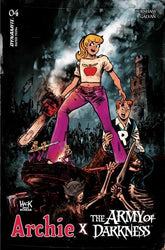 Dynamite Comic Books ARCHIE X ARMY OF DARKNESS #4 CVR L ROBERT HACK BETTY VAR 72513036283404121 0326DE8382