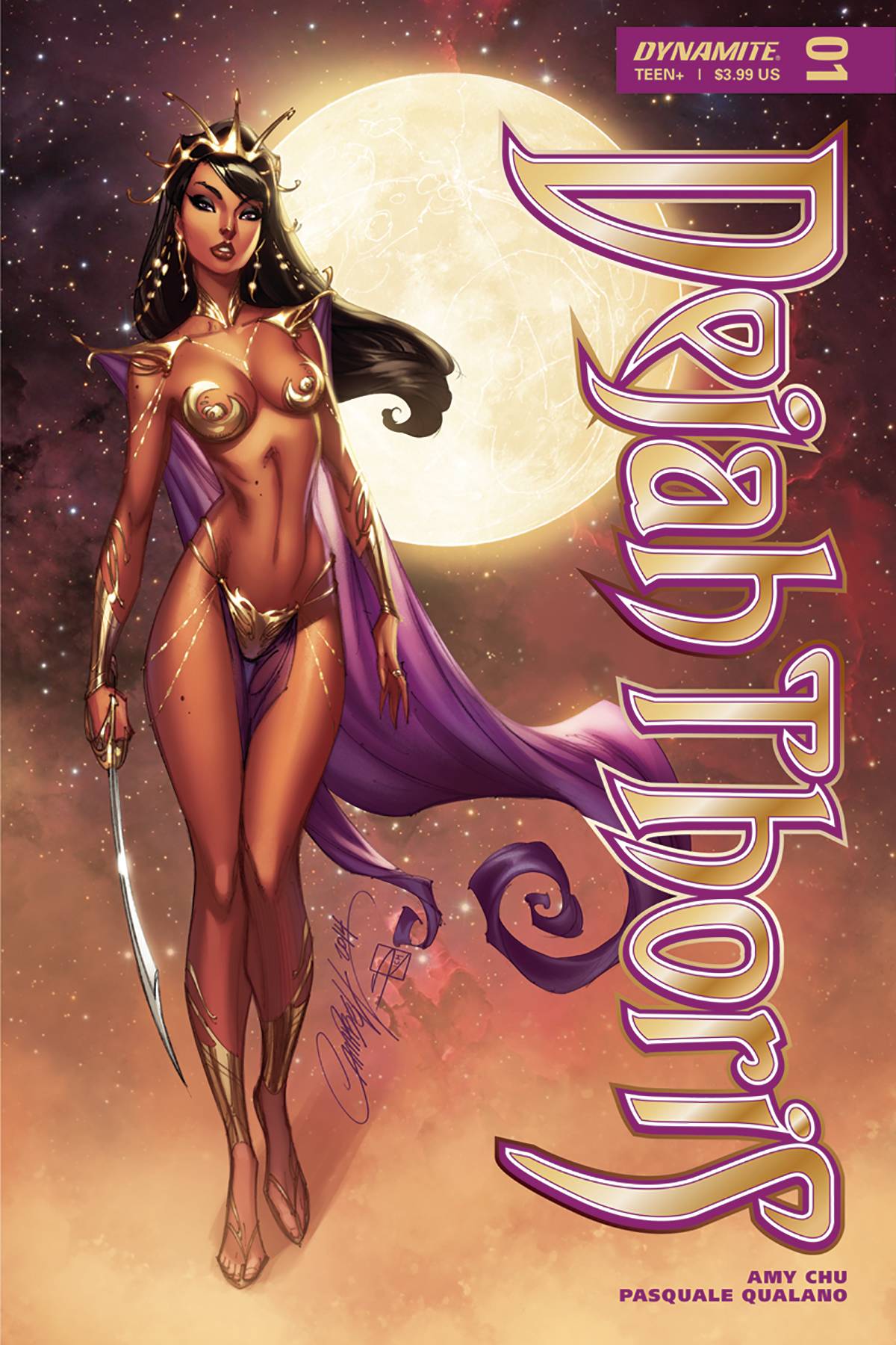 DYNAMITE Comic Books > Back Issues DEJAH THORIS #1 CVR A CAMPBELL 72513026276901011