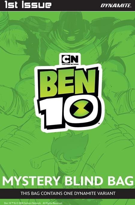 Dynamite Comic Books BEN 10 #1 CVR G MYSTERY BLIND BAG VARIANT VAR 72513036343501071 0326DE0578