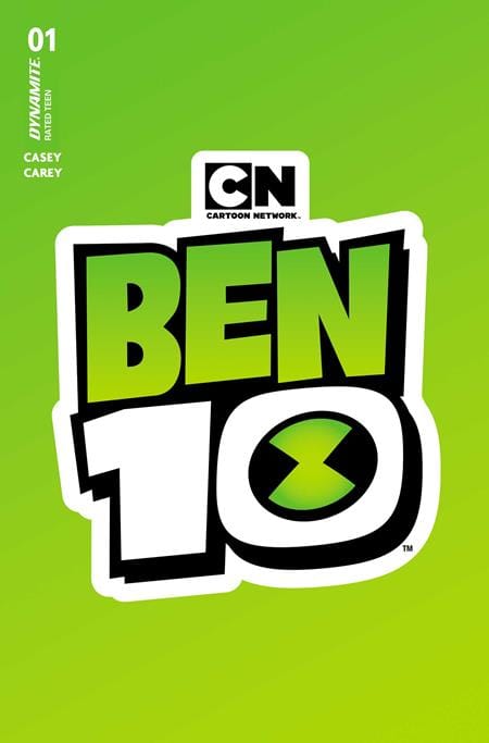 Dynamite Comic Books BEN 10 #1 CVR P BEN 10 LOGO VAR 72513036343501161 0326DE8090