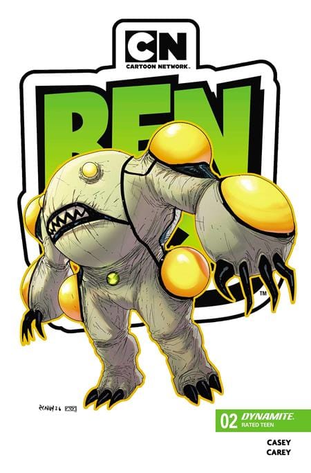 Dynamite Comic Books BEN 10 #2 2ND PTG CVR A ROBERT CAREY 72513036343502012 0526DE8436