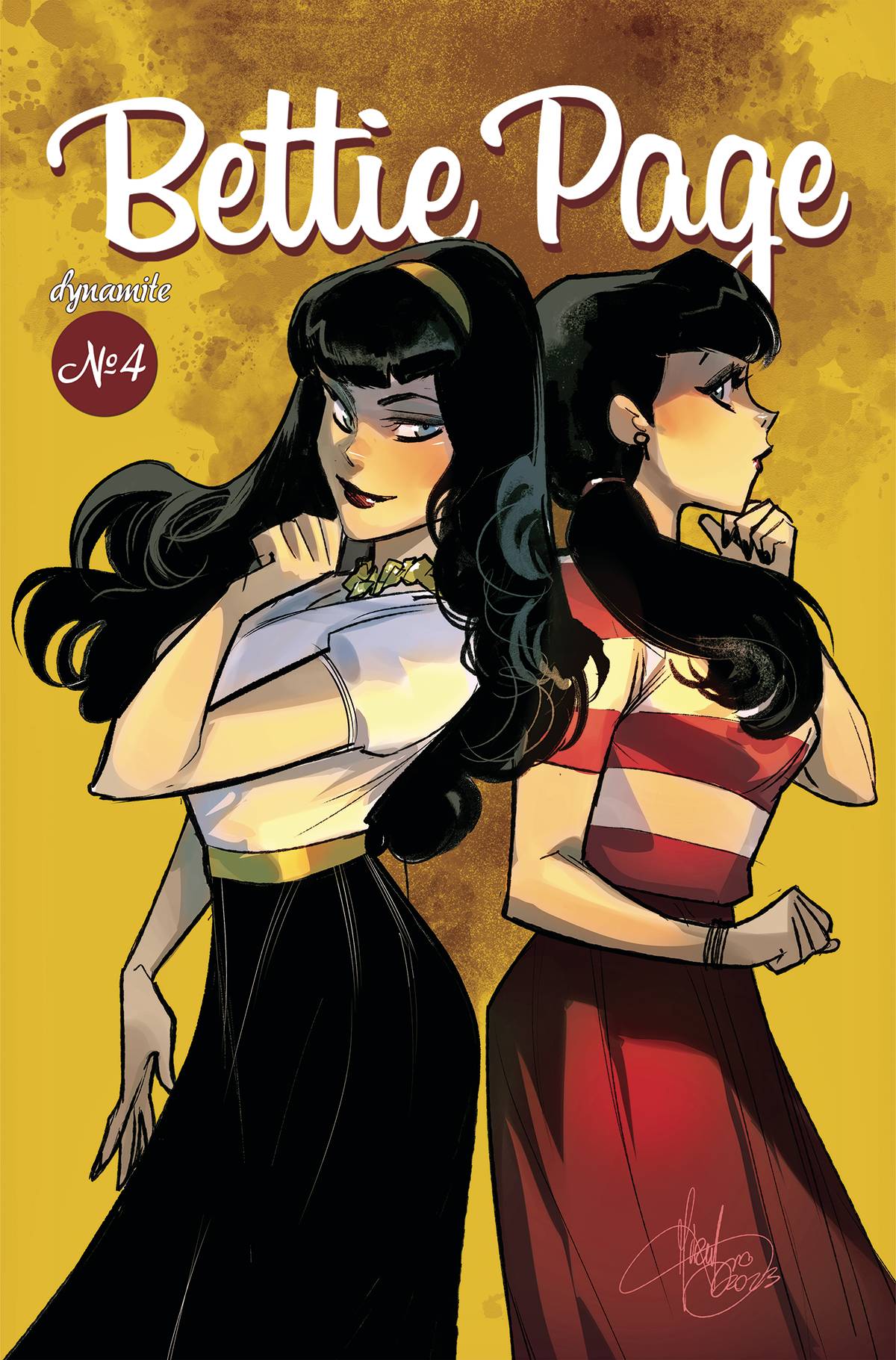 BETTIE PAGE #4 CVR D ANDOLFO