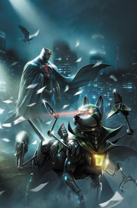 Dynamite Comic Books BLUE FALCON & DYNOMUTT #1 CVR M INC 1:10 FRANCESCO MATTINA VIRGIN VAR 72513035910001131 0725DE1196