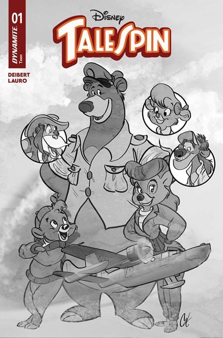 TALESPIN #1 ALL COVERS BUNDLE