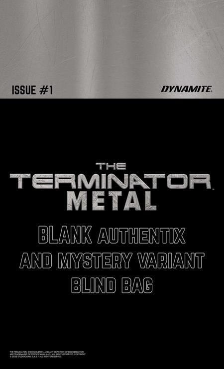 Dynamite Comic Books > Bundles TERMINATOR METAL #1 CVR N BLIND BAG VAR - 10 PACK BUNDLE TE-0825DE8375-10-BUNDLE