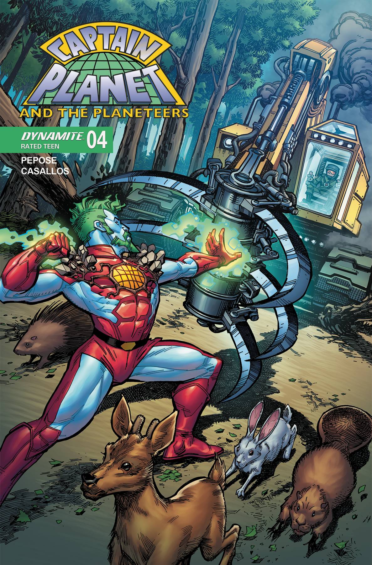 CAPTAIN PLANET #4 CVR A HARDIN