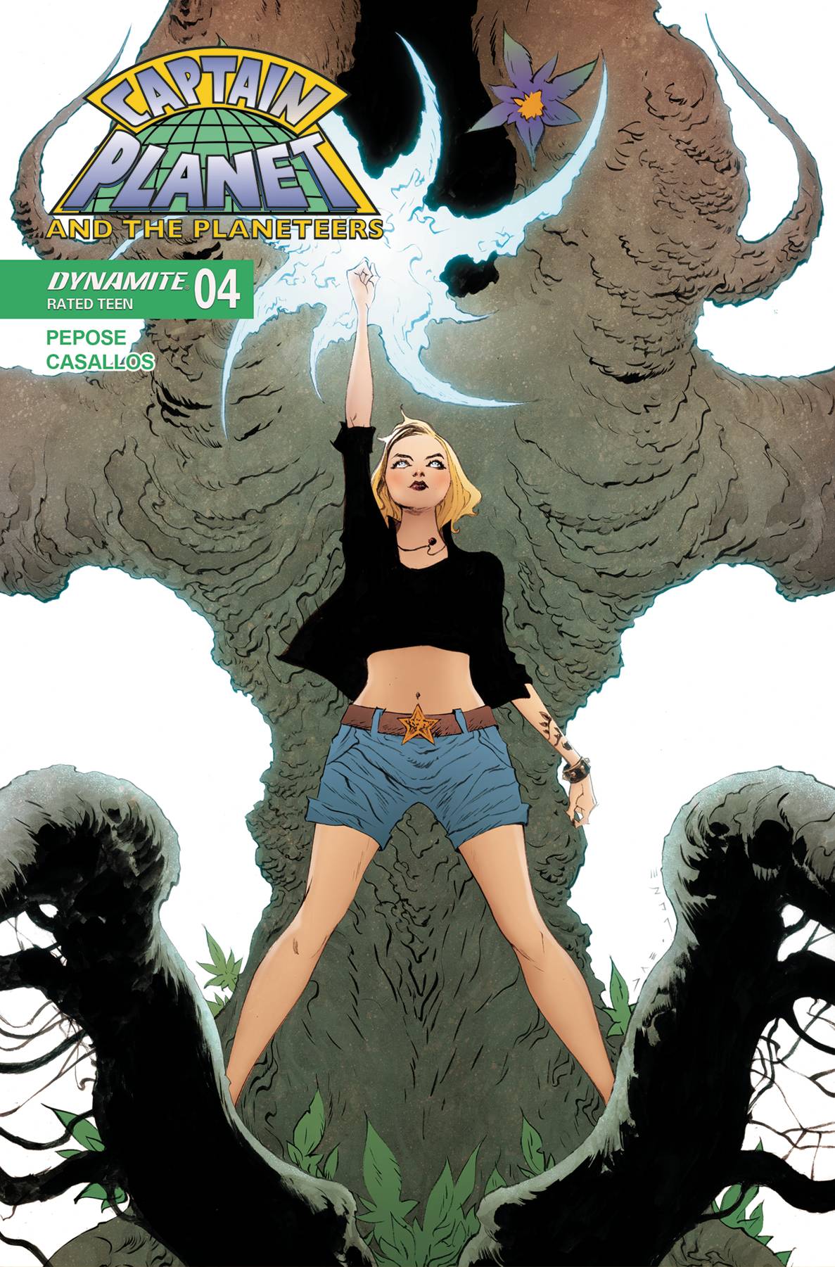 Dynamite Comic Books CAPTAIN PLANET #4 CVR B LEE & CHUNG 72513035474704021 MAY250072