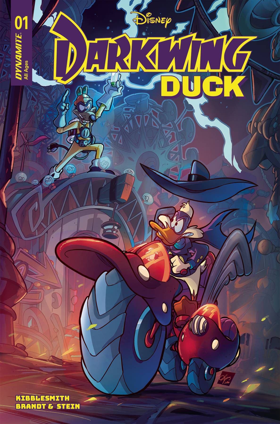 Dynamite Comic Books DARKWING DUCK #1 CVR E CANGIALOSI 72513035273601051 DEC240167