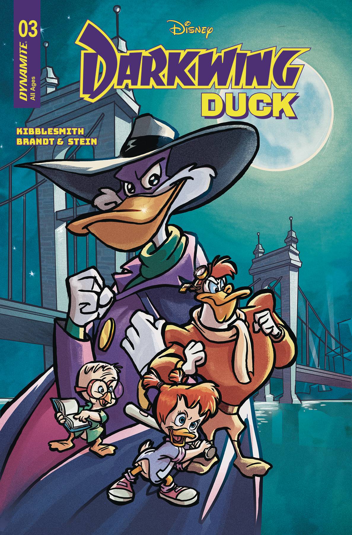 Dynamite Comic Books DARKWING DUCK #3 CVR A STONES 72513035273603011 FEB250235