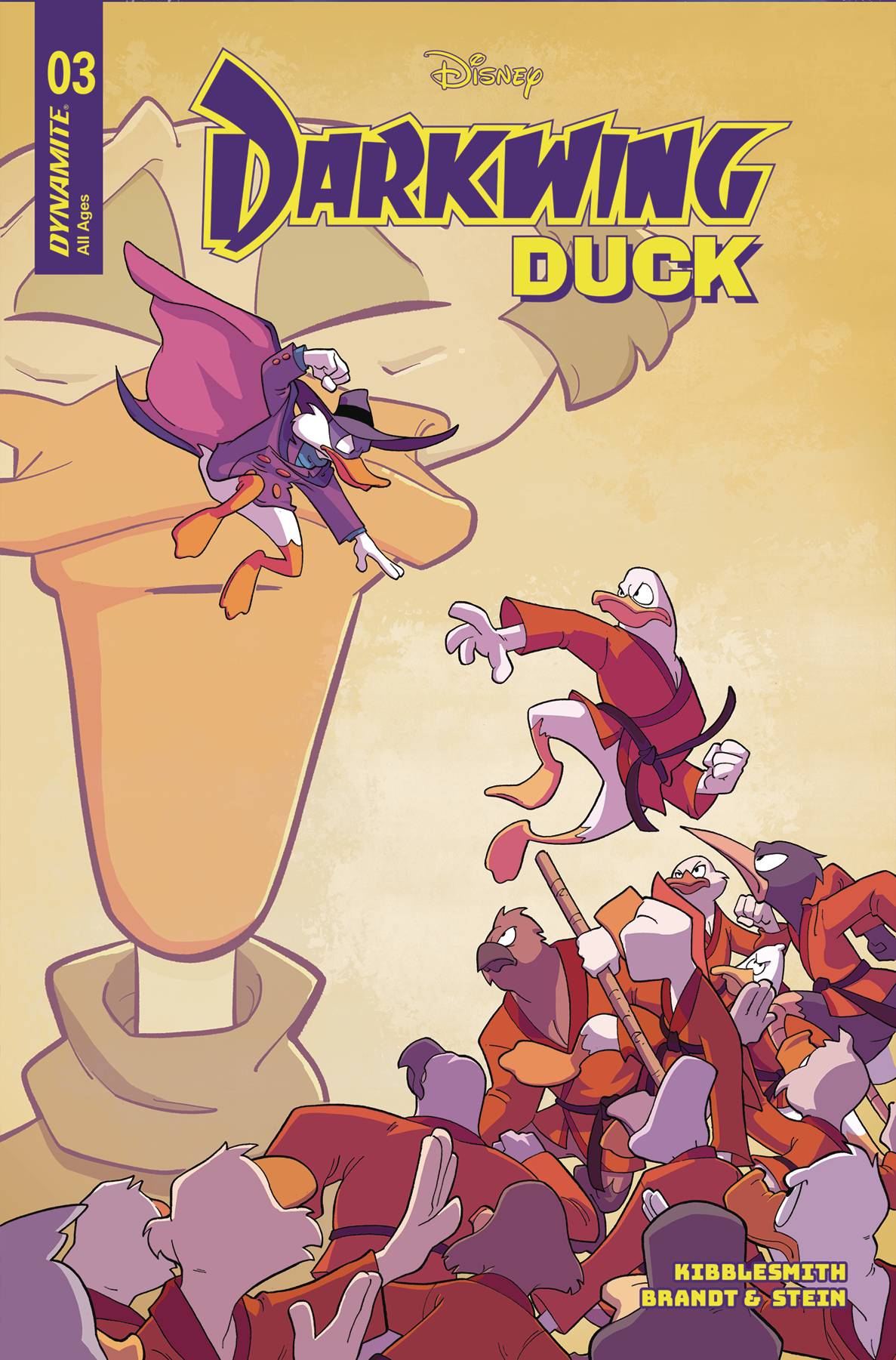 Dynamite Comic Books DARKWING DUCK #3 CVR C BRANDT & STEIN 72513035273603031 FEB250237