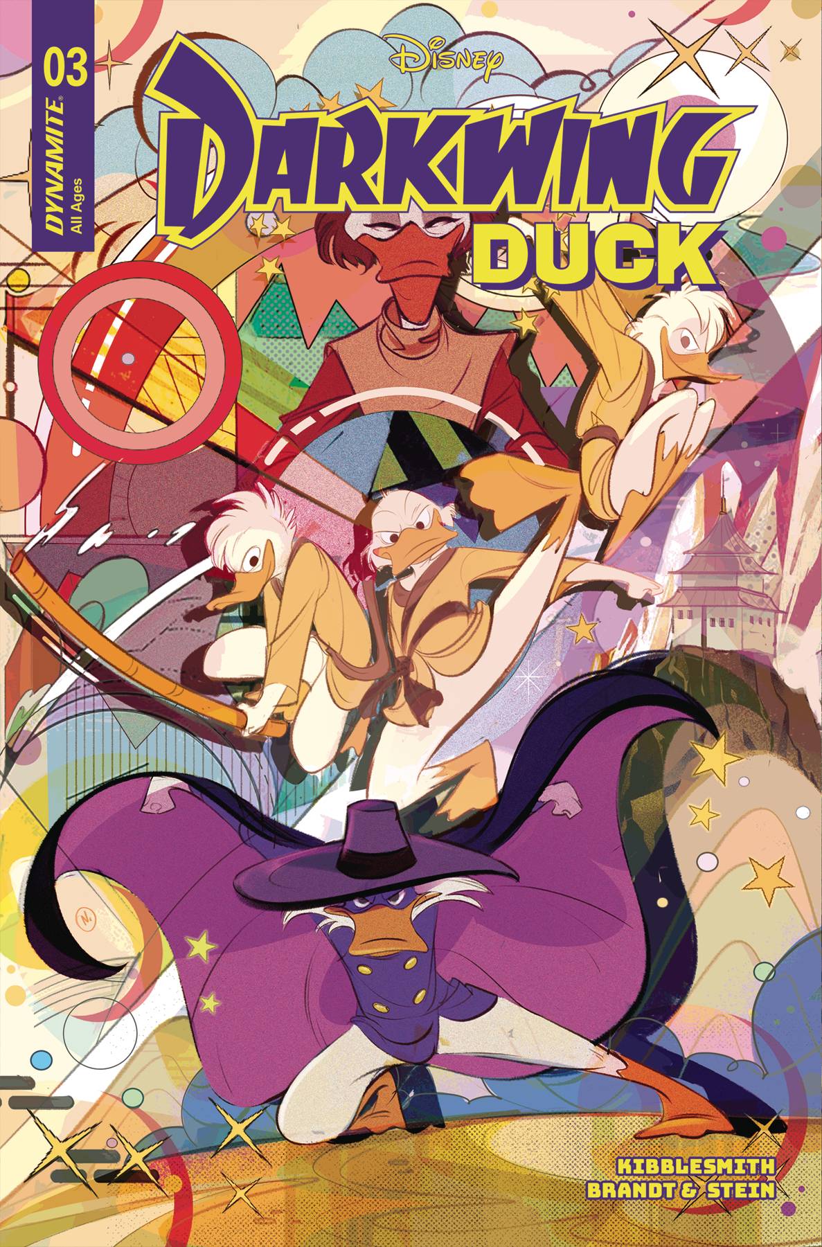 Dynamite Comic Books DARKWING DUCK #3 CVR D BALDARI 72513035273603041 FEB250238