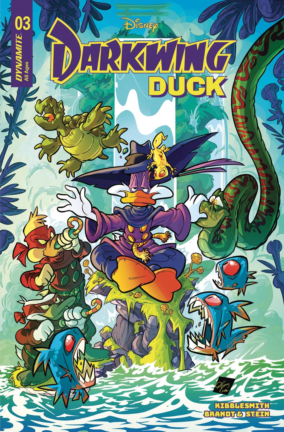 Dynamite Comic Books DARKWING DUCK #3 CVR E CANGIALOSI 72513035273603051 FEB250239