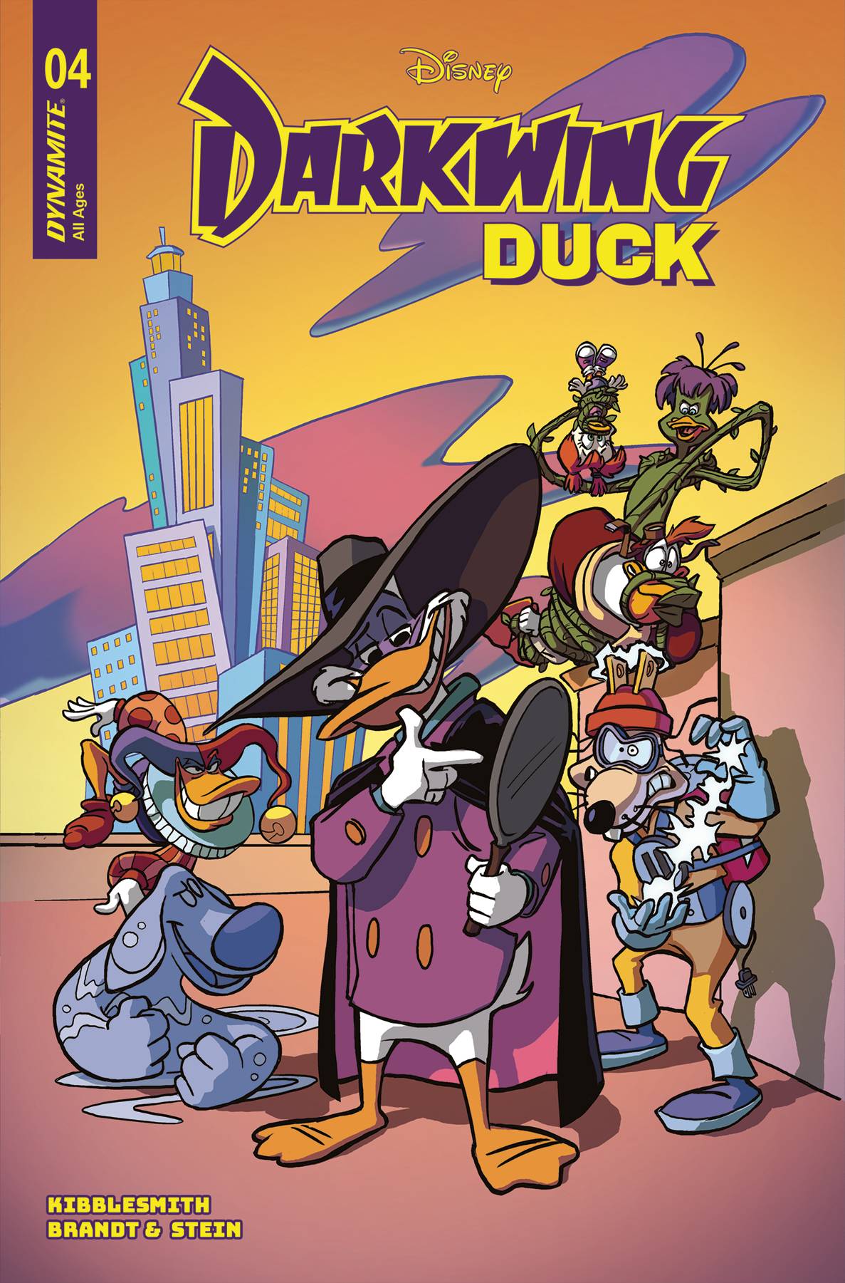 Dynamite Comic Books DARKWING DUCK #4 CVR A STONES 72513035273604011 MAR250070
