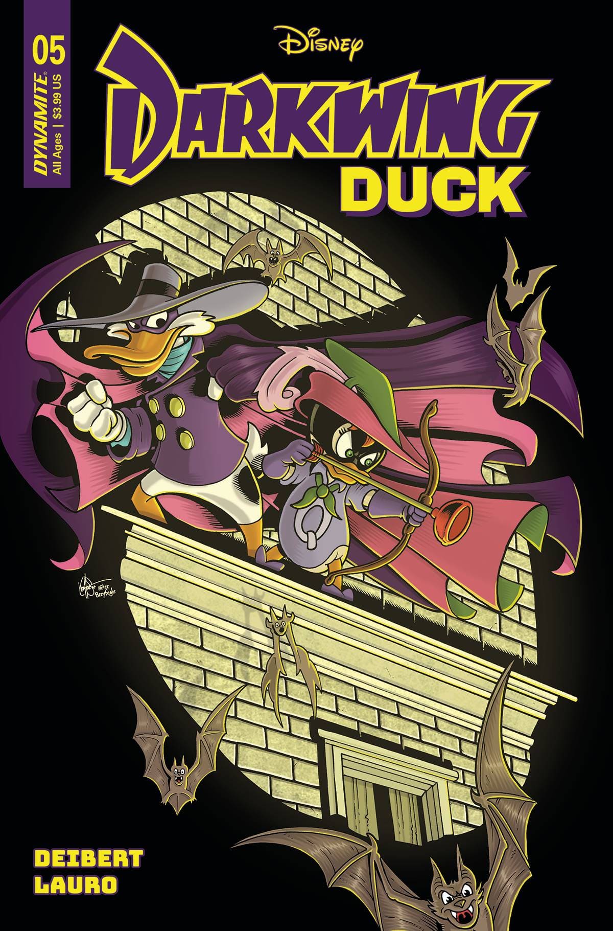 DARKWING DUCK #5 CVR R FOC HAESER ORIGINAL