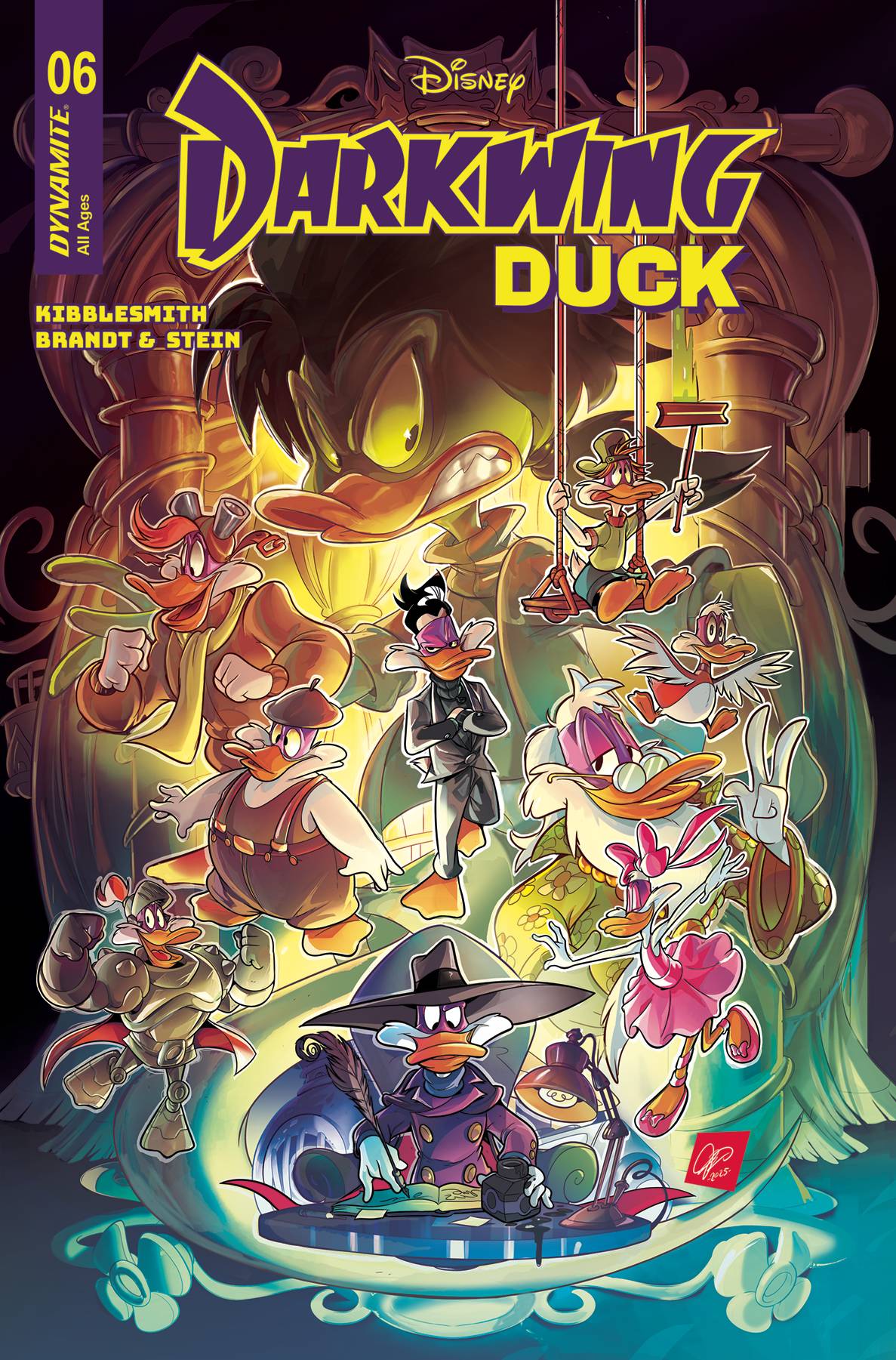 Dynamite Comic Books DARKWING DUCK #6 CVR E CANGIALOSI 72513035273606051 MAY250086