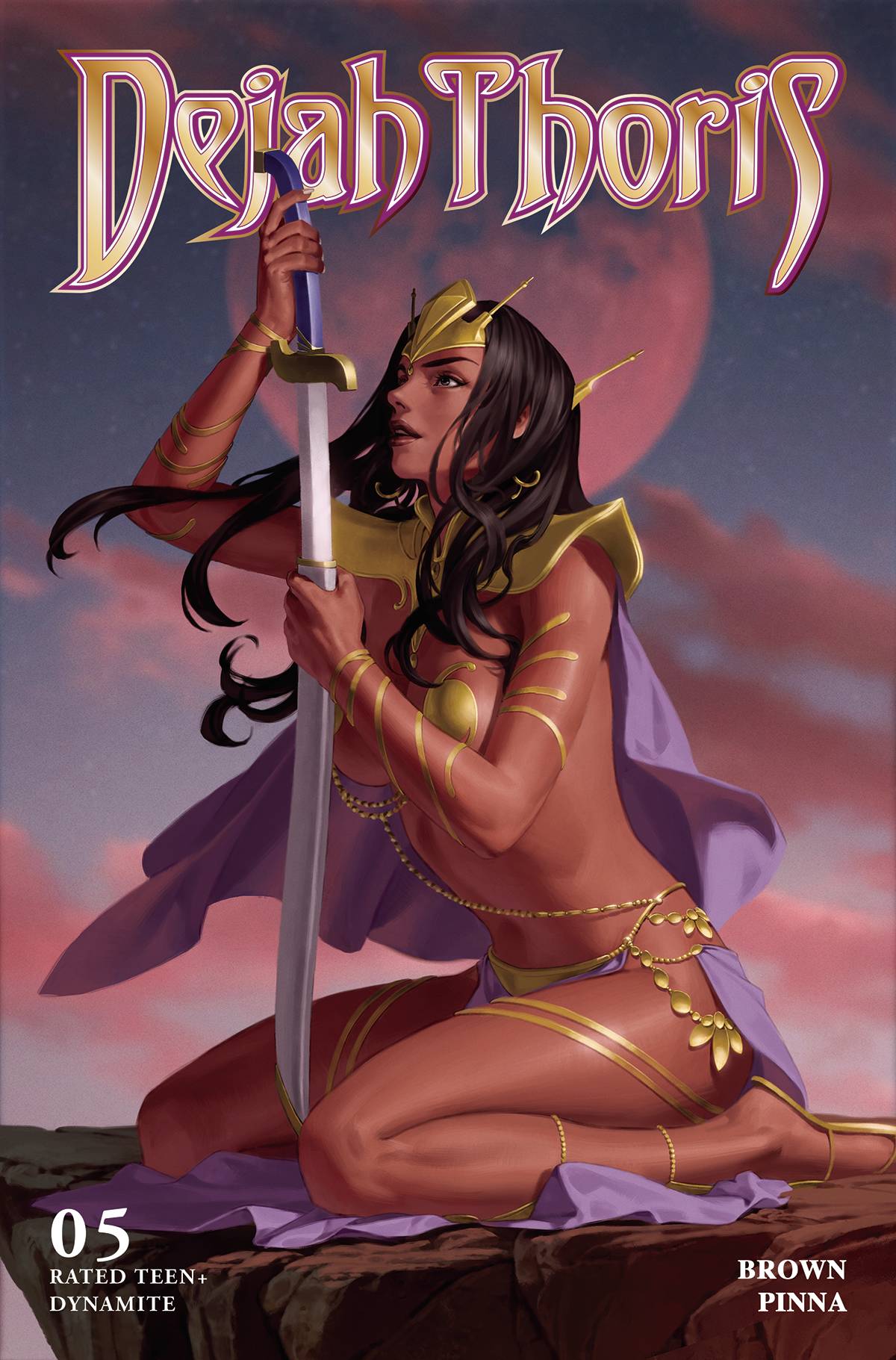 Dynamite Comic Books DEJAH THORIS (2023) #5 CVR A YOON '72513032869405011 MAY230639