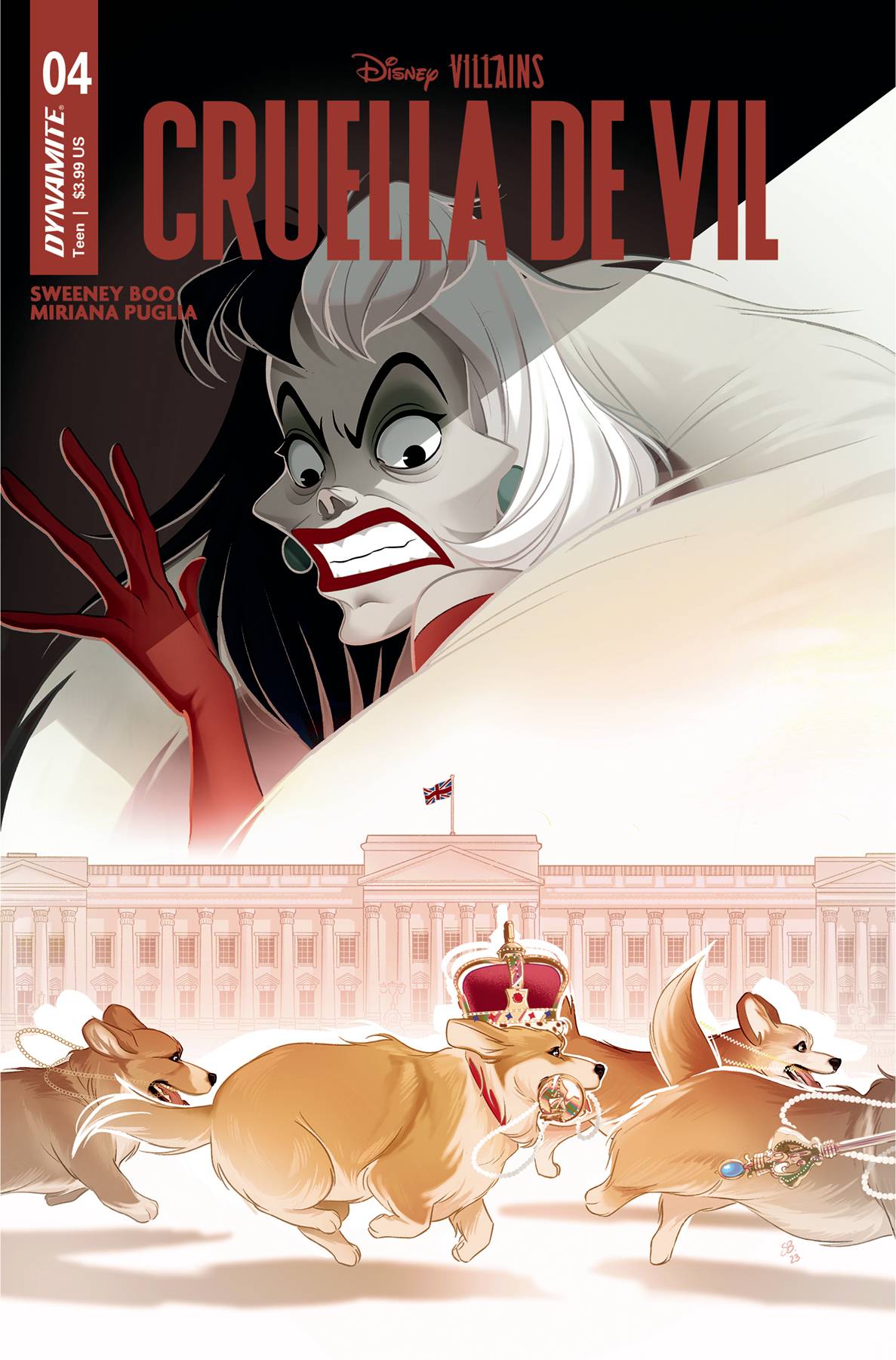 DISNEY VILLAINS CRUELLA DE VIL #4 CVR A BOO (C: 1-0-0)