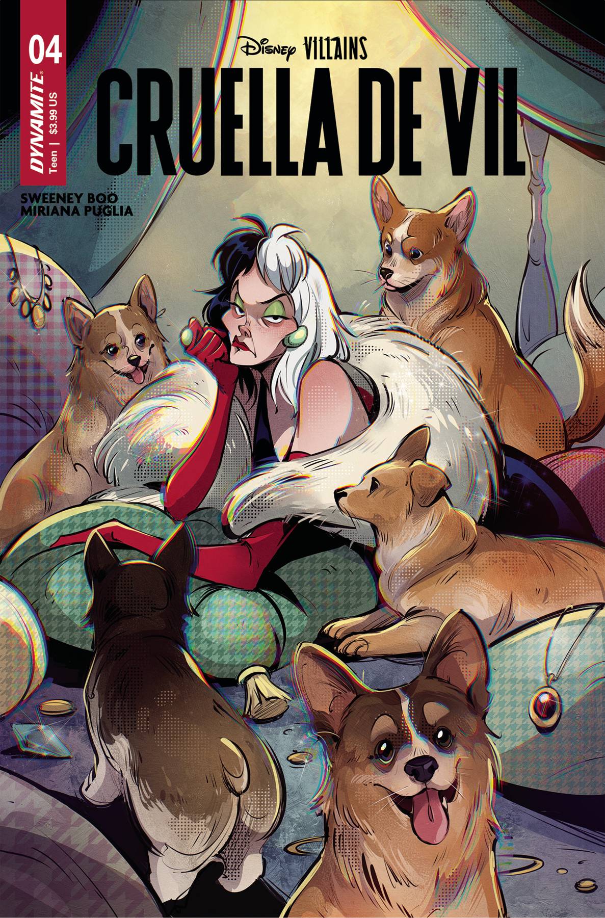 DISNEY VILLAINS CRUELLA DE VIL #4 CVR C LUSKY (C: 1-0-0)