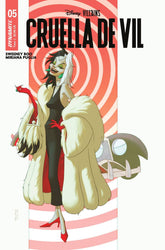 DYNAMITE Comic Books DISNEY VILLAINS CRUELLA DE VIL #5 CVR B FORBES 72513033603305021 FEB240266