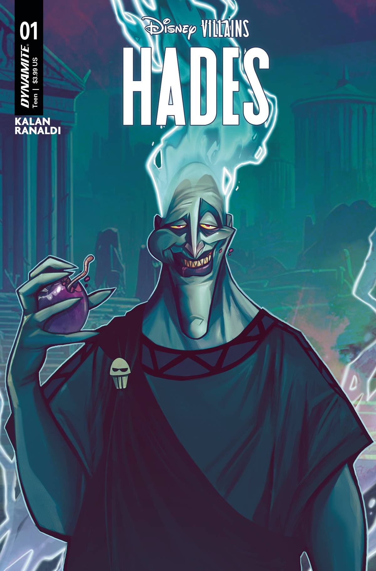 DISNEY VILLAINS HADES #1 CVR D TOMASELLI