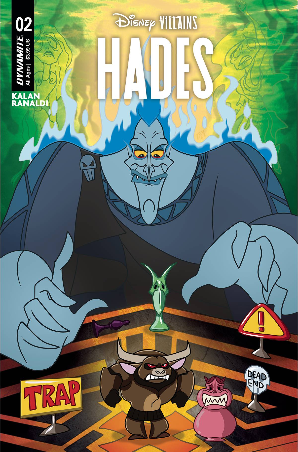 Dynamite Comic Books DISNEY VILLAINS HADES #2 CVR C FORSTNER 72513033283702031 JUL230266