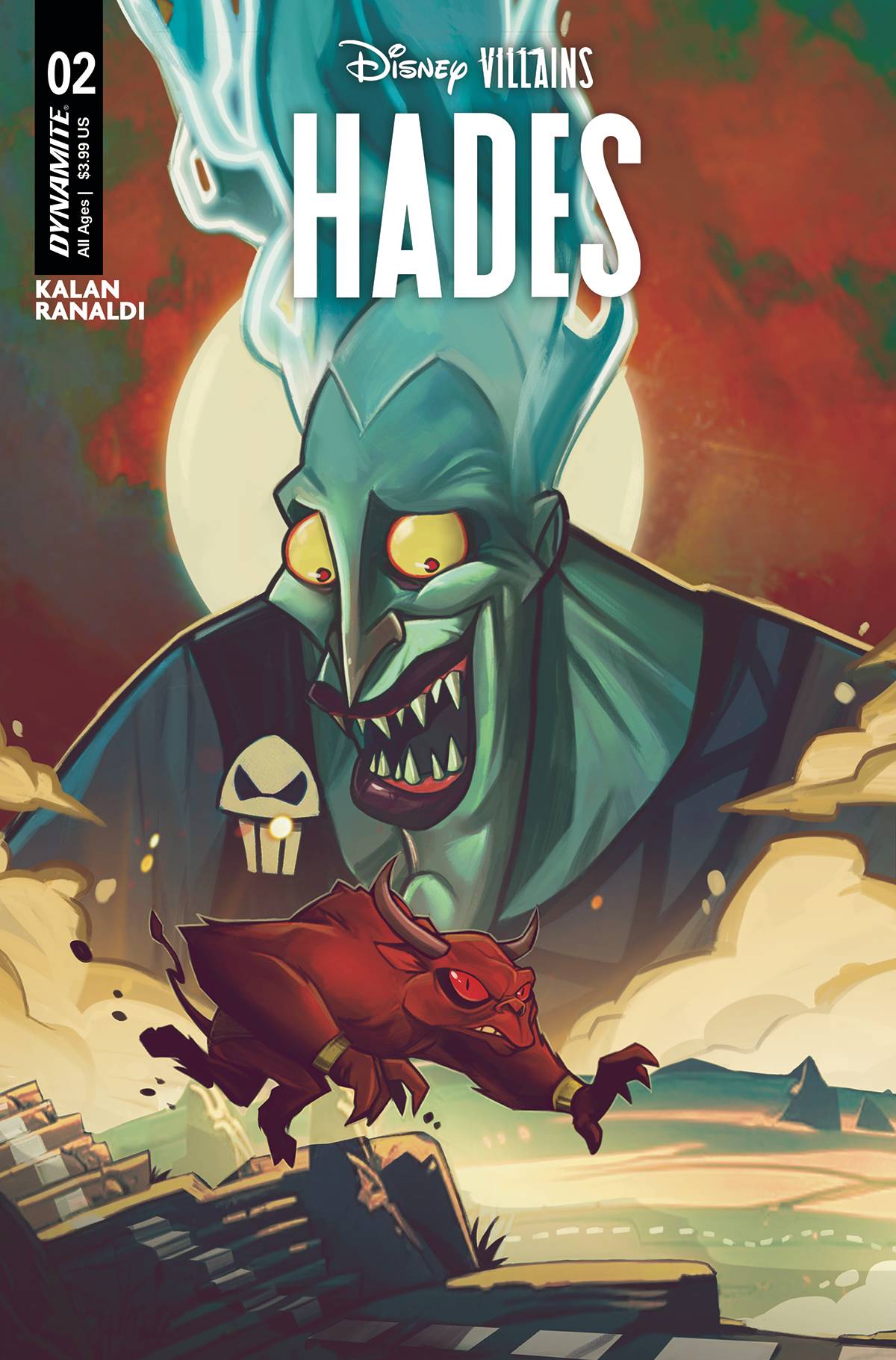 DISNEY VILLAINS HADES #2 CVR D TOMASELLI