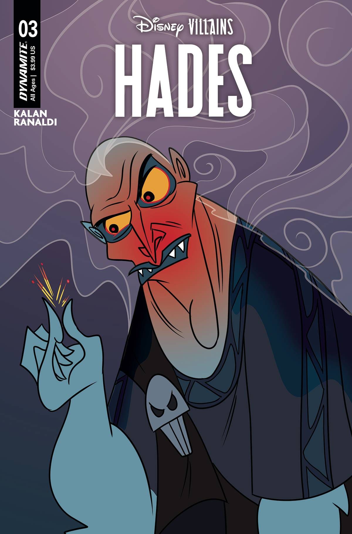 Dynamite Comic Books DISNEY VILLAINS HADES #3 CVR C FORSTNER 72513033283703031 AUG230280