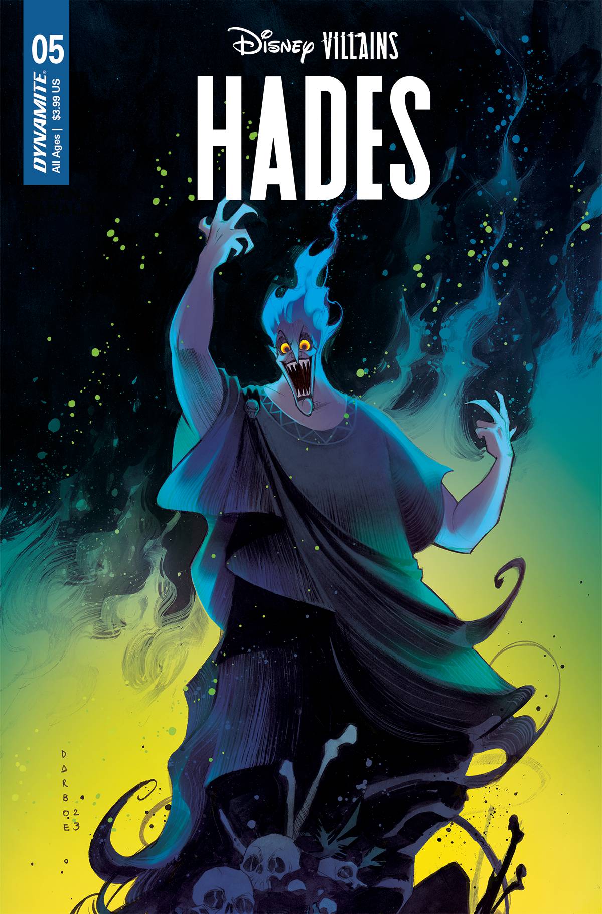 Dynamite Comic Books DISNEY VILLAINS HADES #5 CVR A DARBOE 72513033283705011 OCT230223