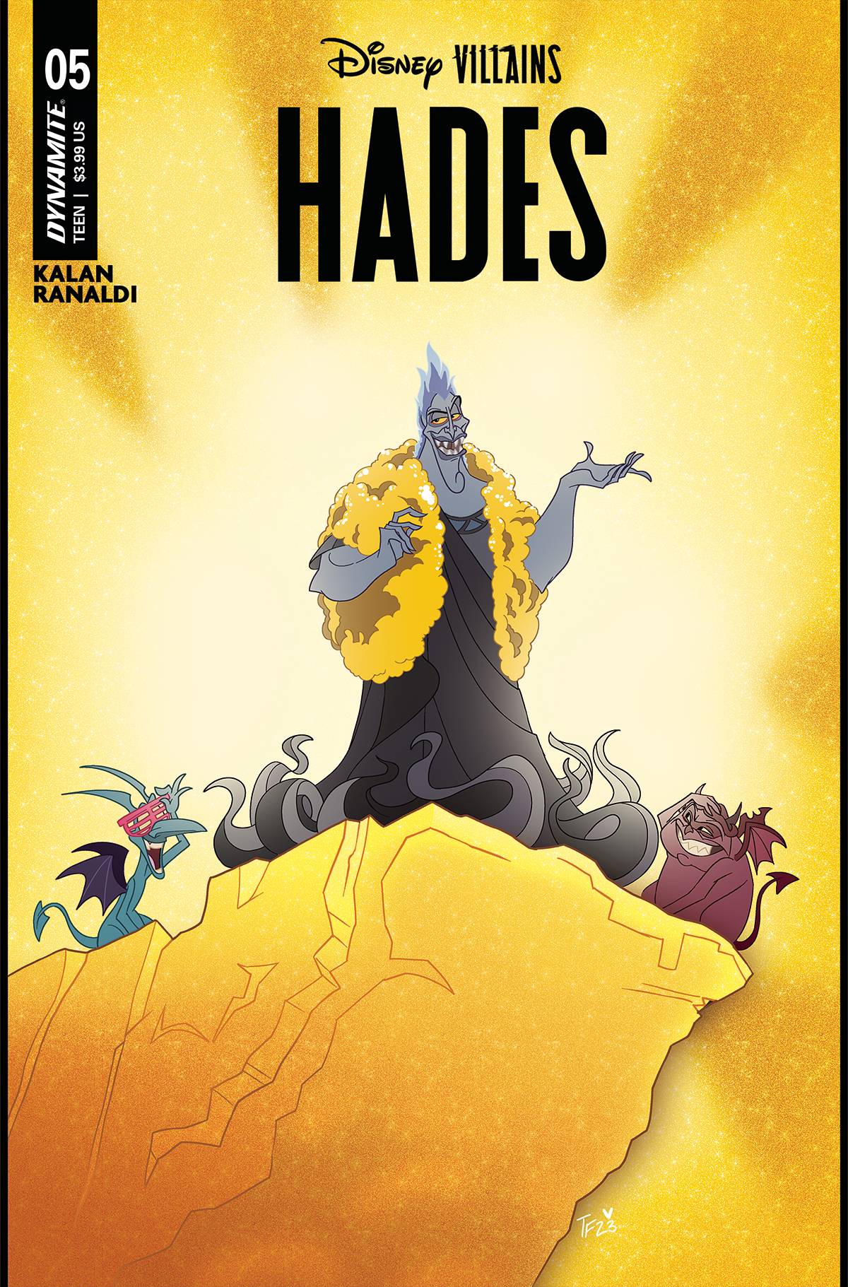 DISNEY VILLAINS HADES #5 CVR C FORSTNER