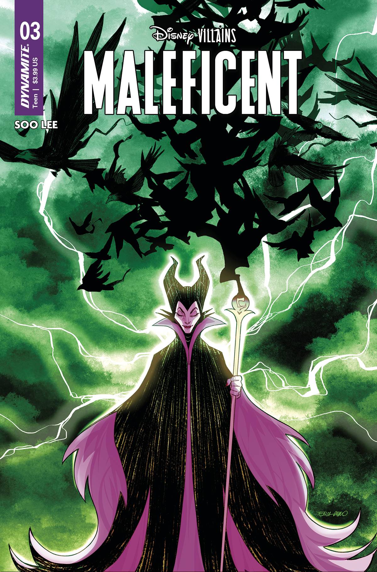 DISNEY VILLAINS MALEFICENT #3 CVR E DURSO