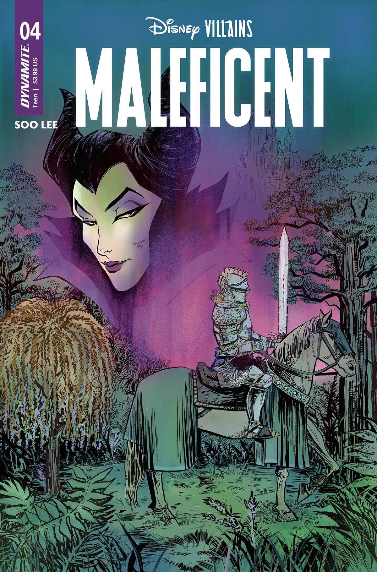 DISNEY VILLAINS MALEFICENT #4 CVR B SOO LEE