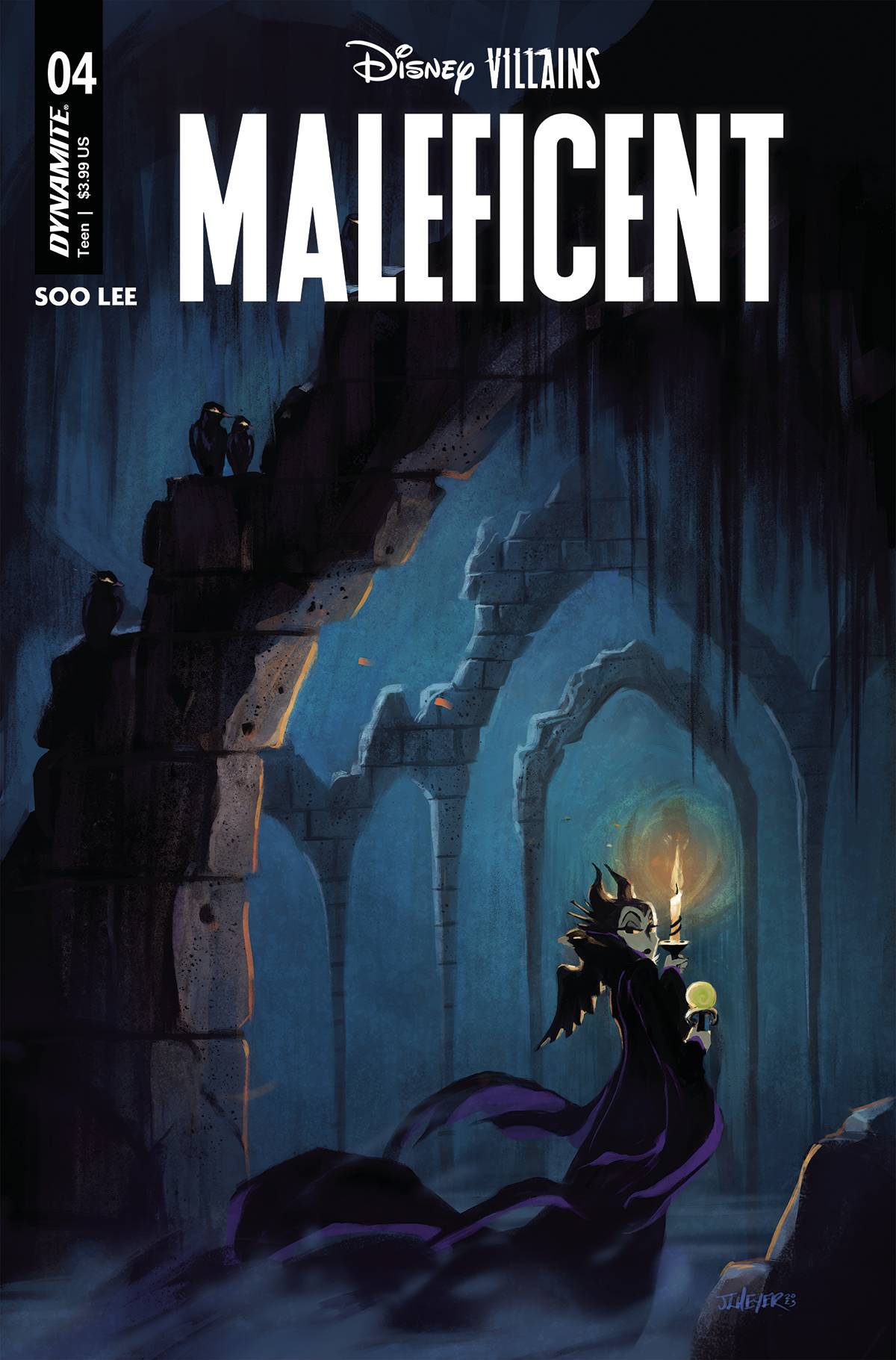 DISNEY VILLAINS MALEFICENT #4 CVR C MEYER