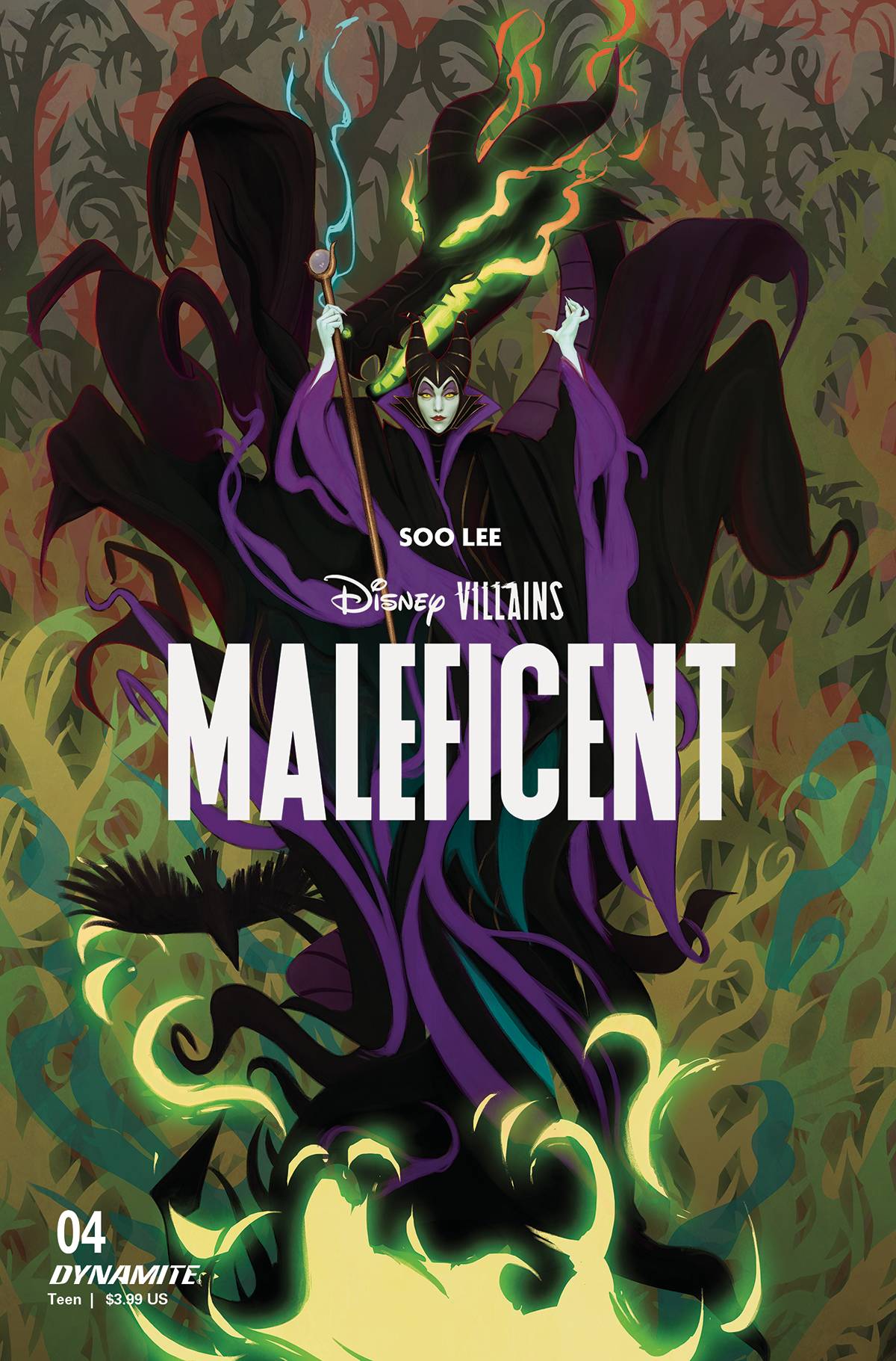 DISNEY VILLAINS MALEFICENT #4 CVR D PUEBLA