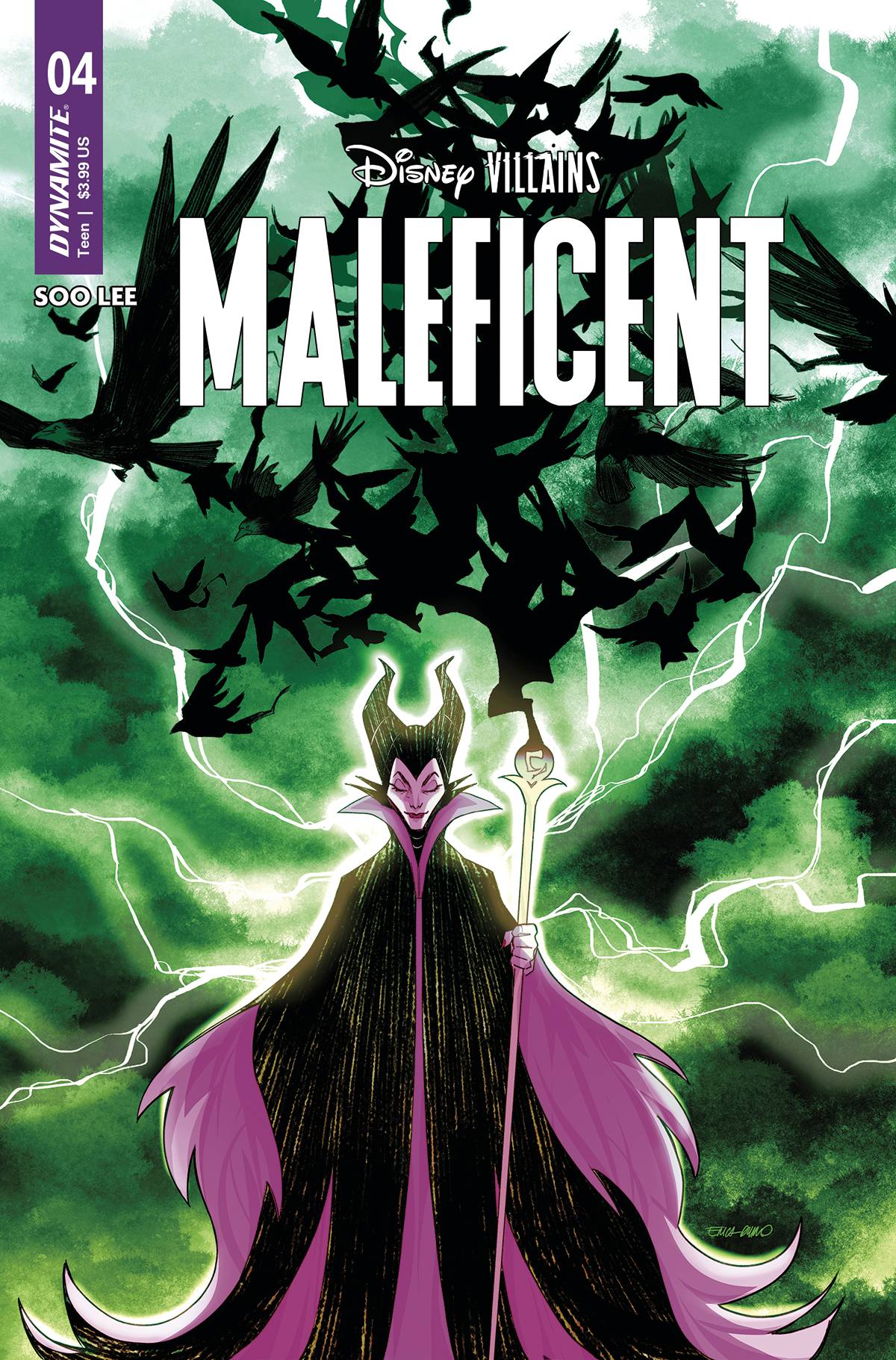 DISNEY VILLAINS MALEFICENT #4 CVR E DURSO