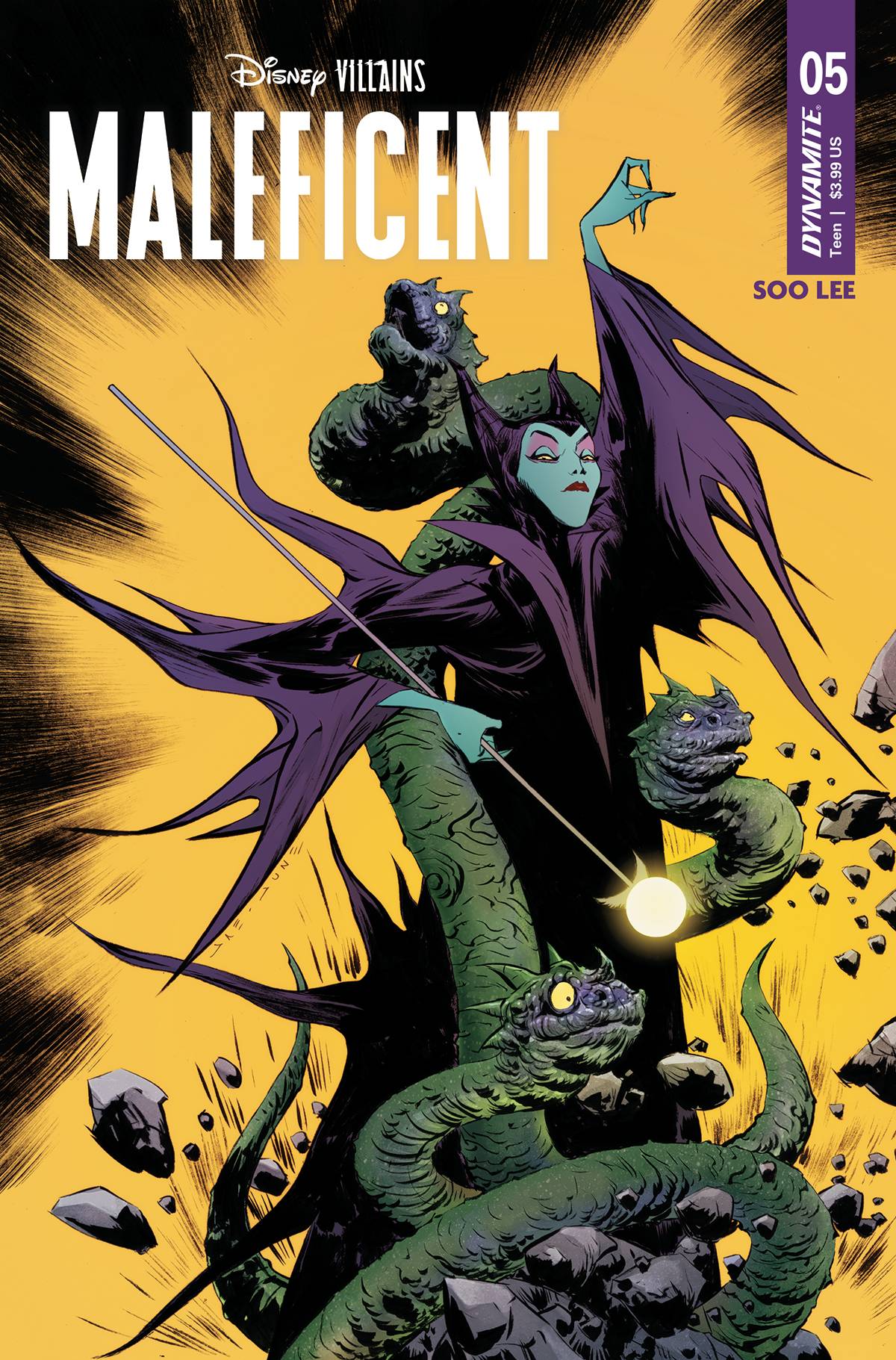 Dynamite Comic Books DISNEY VILLAINS MALEFICENT #5 CVR A JAE LEE 72513033020805011 JUL230297