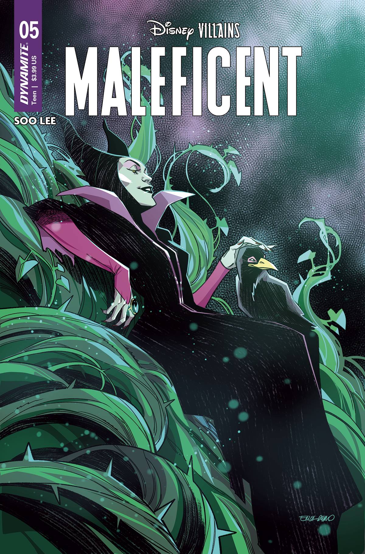 Dynamite Comic Books DISNEY VILLAINS MALEFICENT #5 CVR E DURSO 72513033020805051 JUL230301