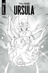 Dynamite Comic Books DISNEY VILLAINS URSULA #3 CVR M FOC BONUS MIRKA ANDOLFO LINE ART 72513036284103131 0226DE8456
