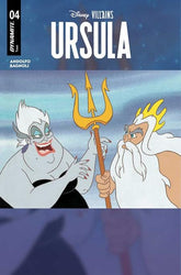 Dynamite Comic Books DISNEY VILLAINS URSULA #4 CVR E FRANCESCA CARITA CARTOON HEAD VAR 72513036284104051 0326DE0617