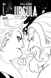Dynamite Comic Books DISNEY VILLAINS URSULA #4 CVR L MIRKA ANDOLFO LINE ART VAR 72513036284104121 0326DE8461