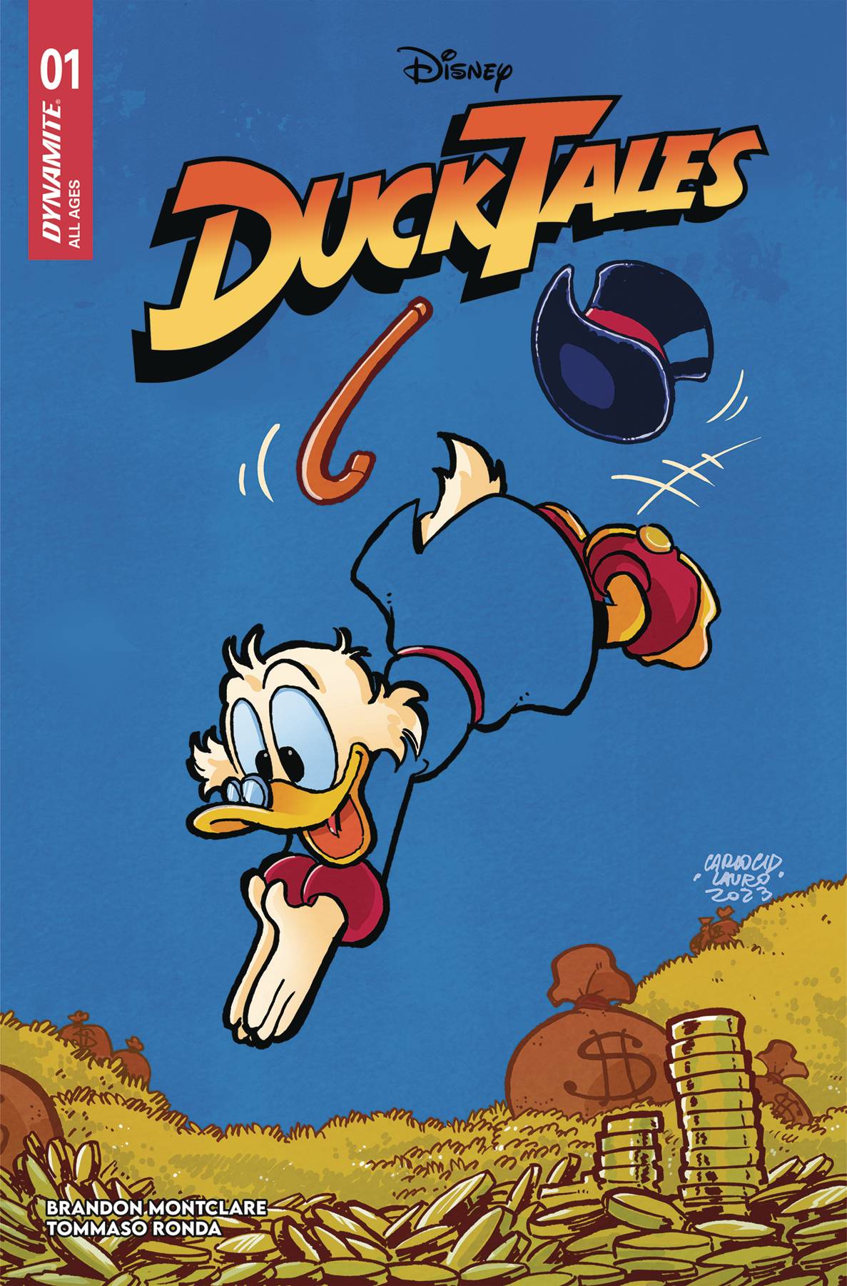 DYNAMITE Comic Books DUCKTALES #1 CVR C LAURO 72513034660501031 SEP240140