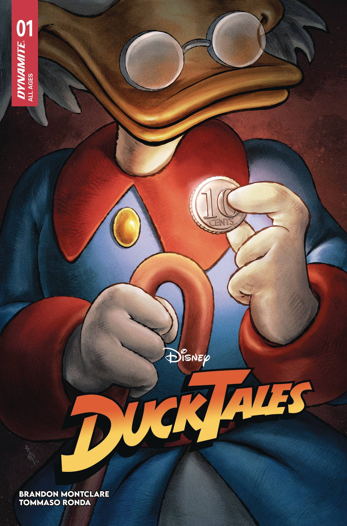 DYNAMITE Comic Books DUCKTALES #1 CVR D QUAH 72513034660501041 SEP240141