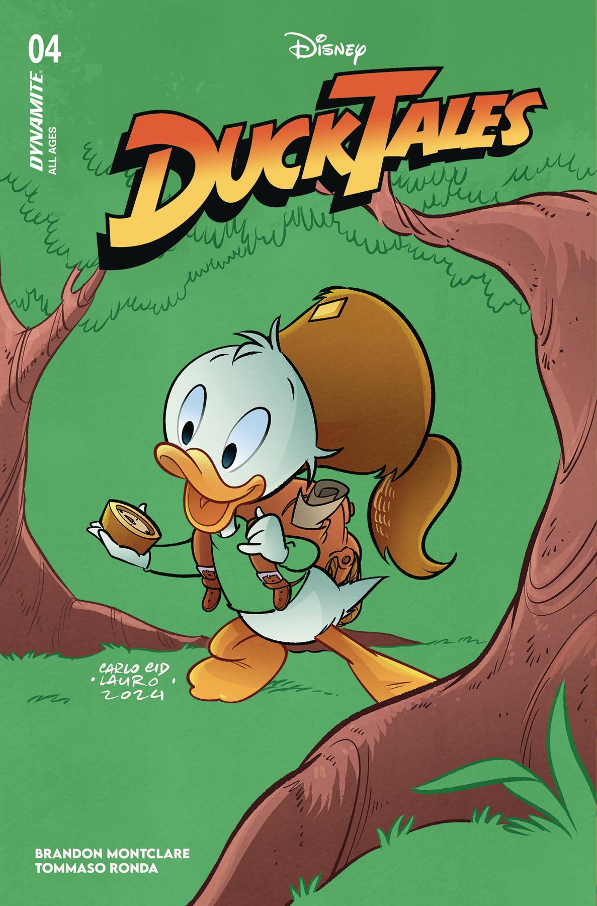 Dynamite Comic Books DUCKTALES #4 CVR C LAURO 72513034660504031 DEC240225