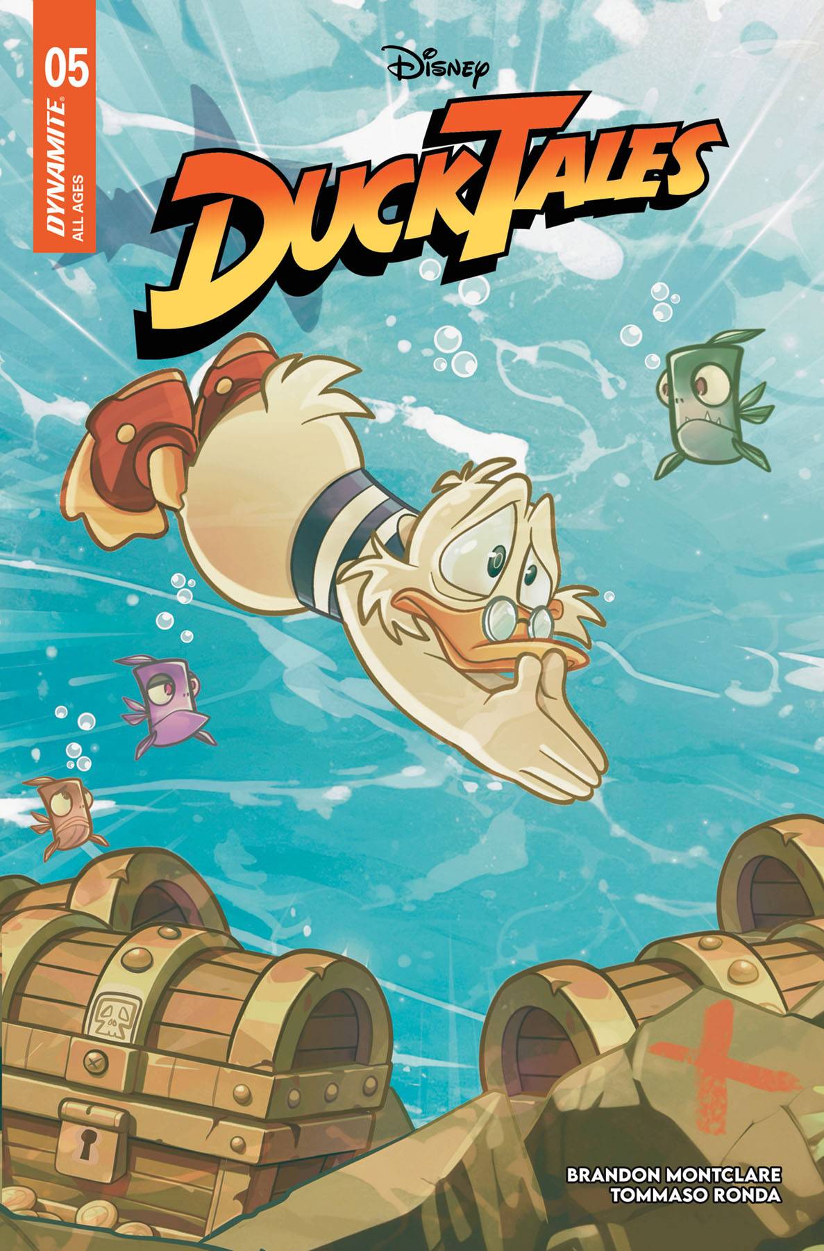 Dynamite Comic Books DUCKTALES #5 CVR B TOMASELLI 72513034660505021 JAN250241