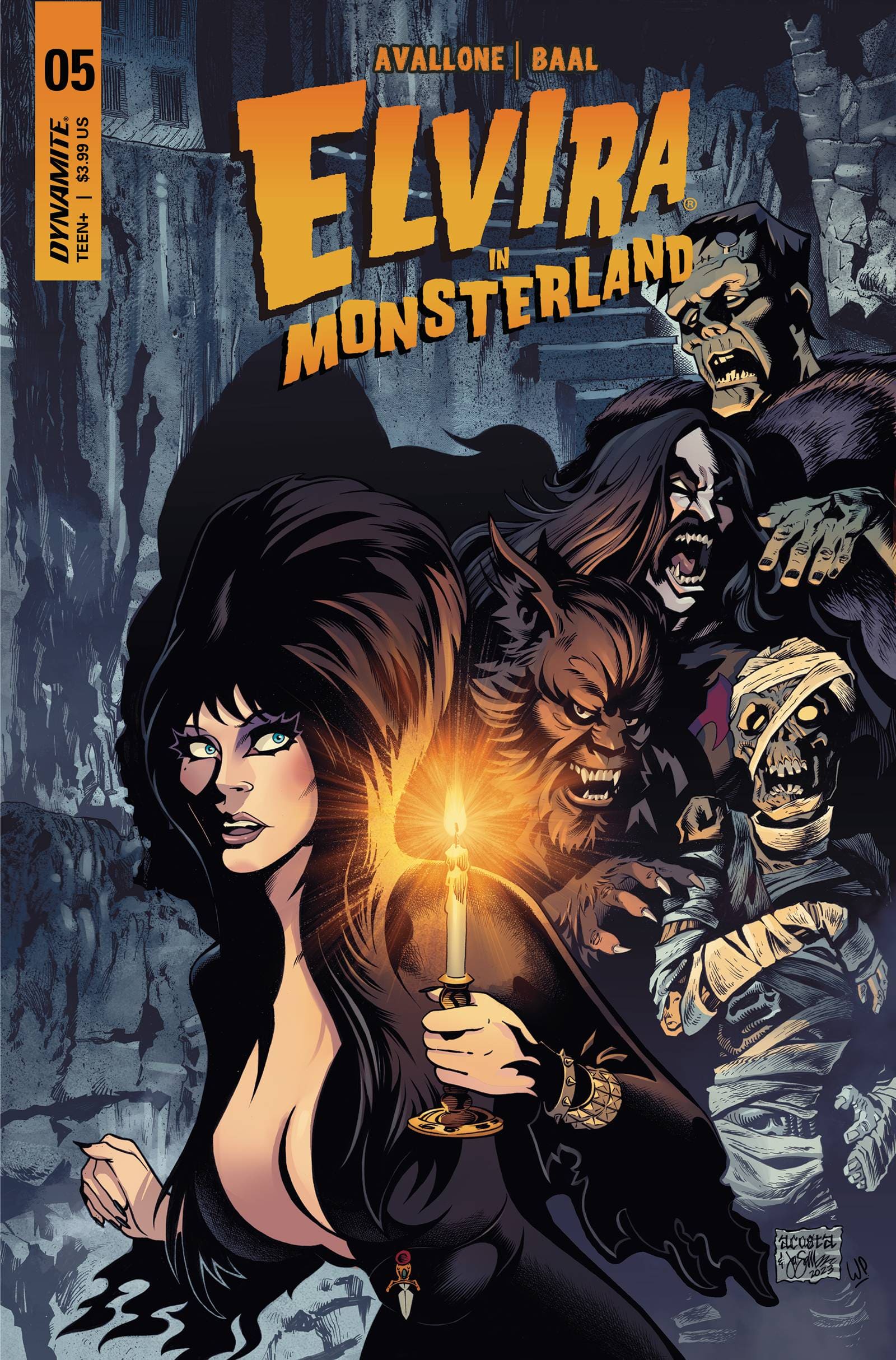 ELVIRA IN MONSTERLAND #5 CVR A ACOSTA