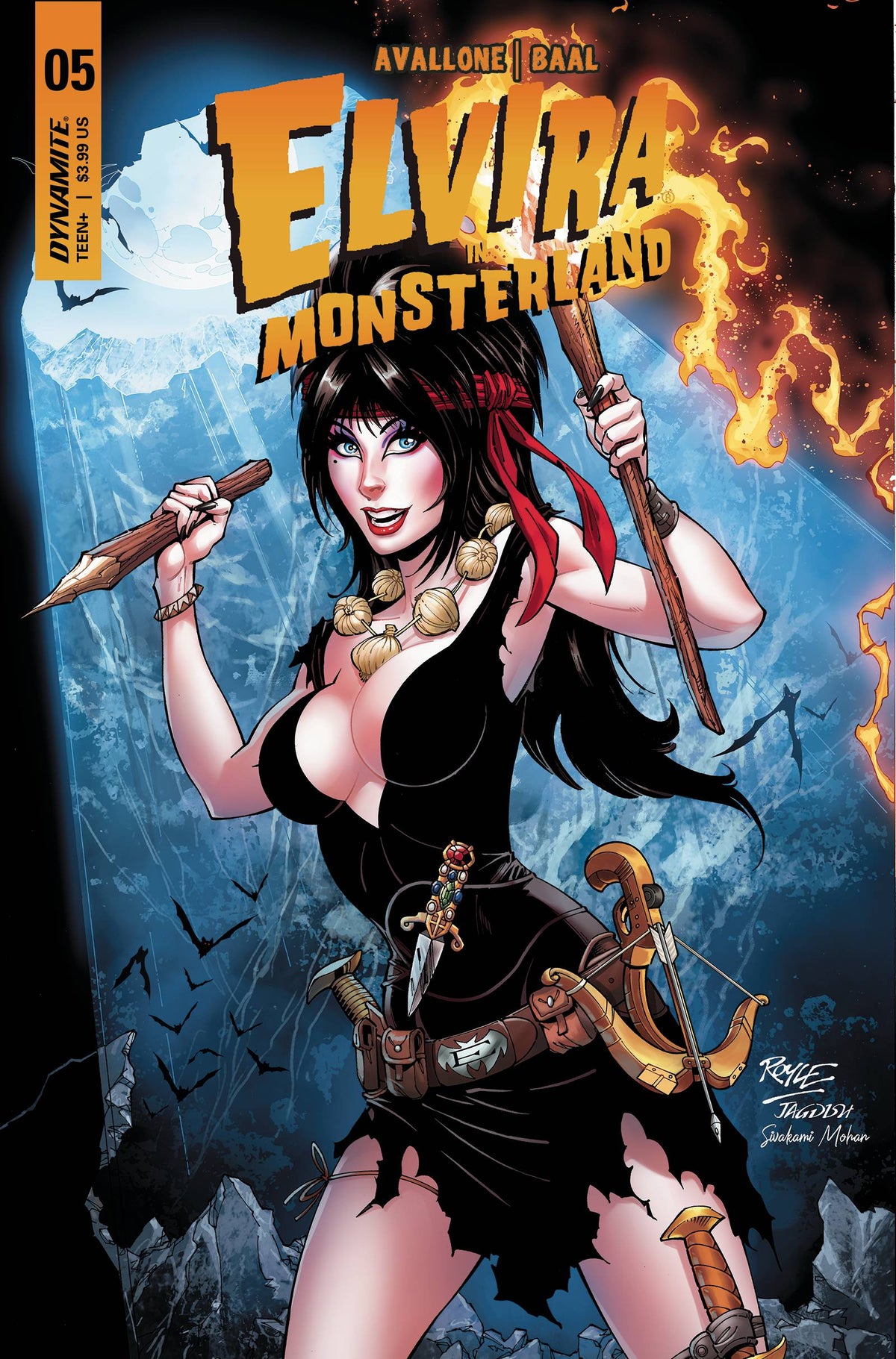 Dynamite Comic Books ELVIRA IN MONSTERLAND #5 CVR B ROYLE 72513033023905021 JUL230370